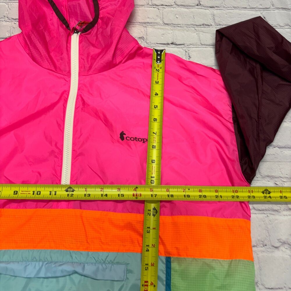 Cotopaxi Women Hooded Teca Half-Zip Windbreaker Jacket Size Large D127 -18 - Picture 3 of 13
